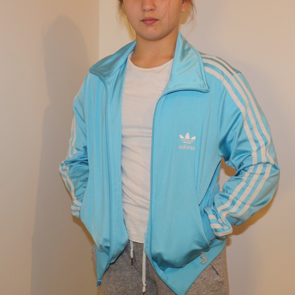 Blue Adidas Jacket